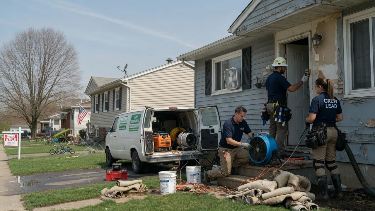 Flood Cleanup in North Dartmouth, MA near me
